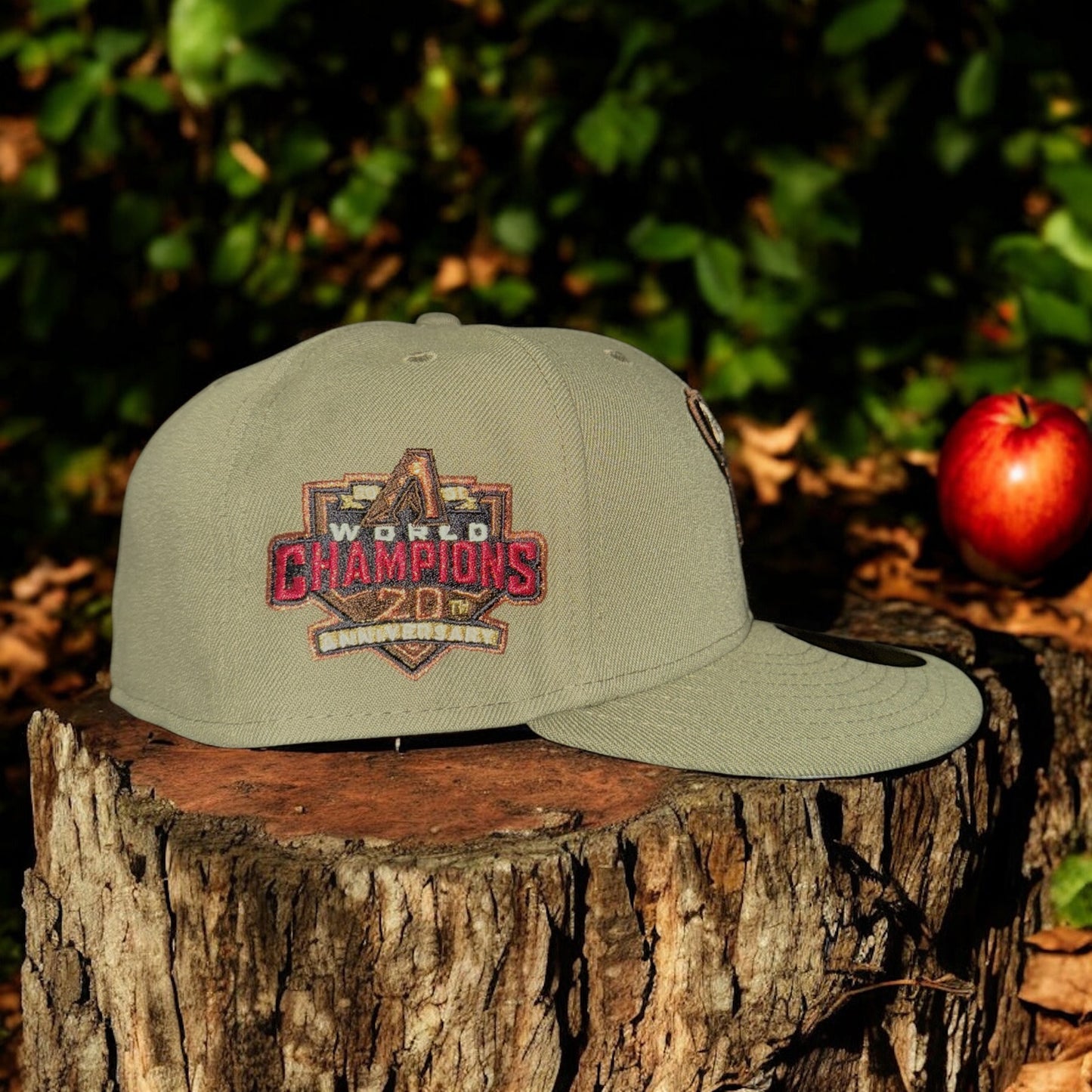 Adam and Eve “TEMPTATIONS” NE Diamondbacks Fitted Hat
