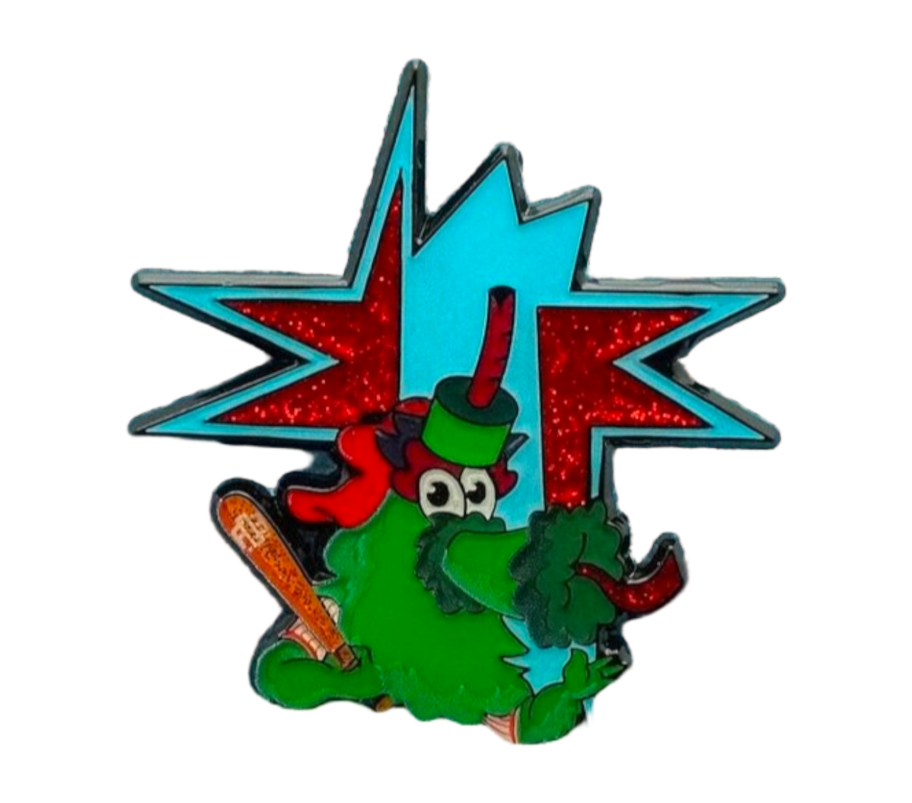 FAM.O.ETH™️ X The Fitted Flipper Phanatic Mascot Pin