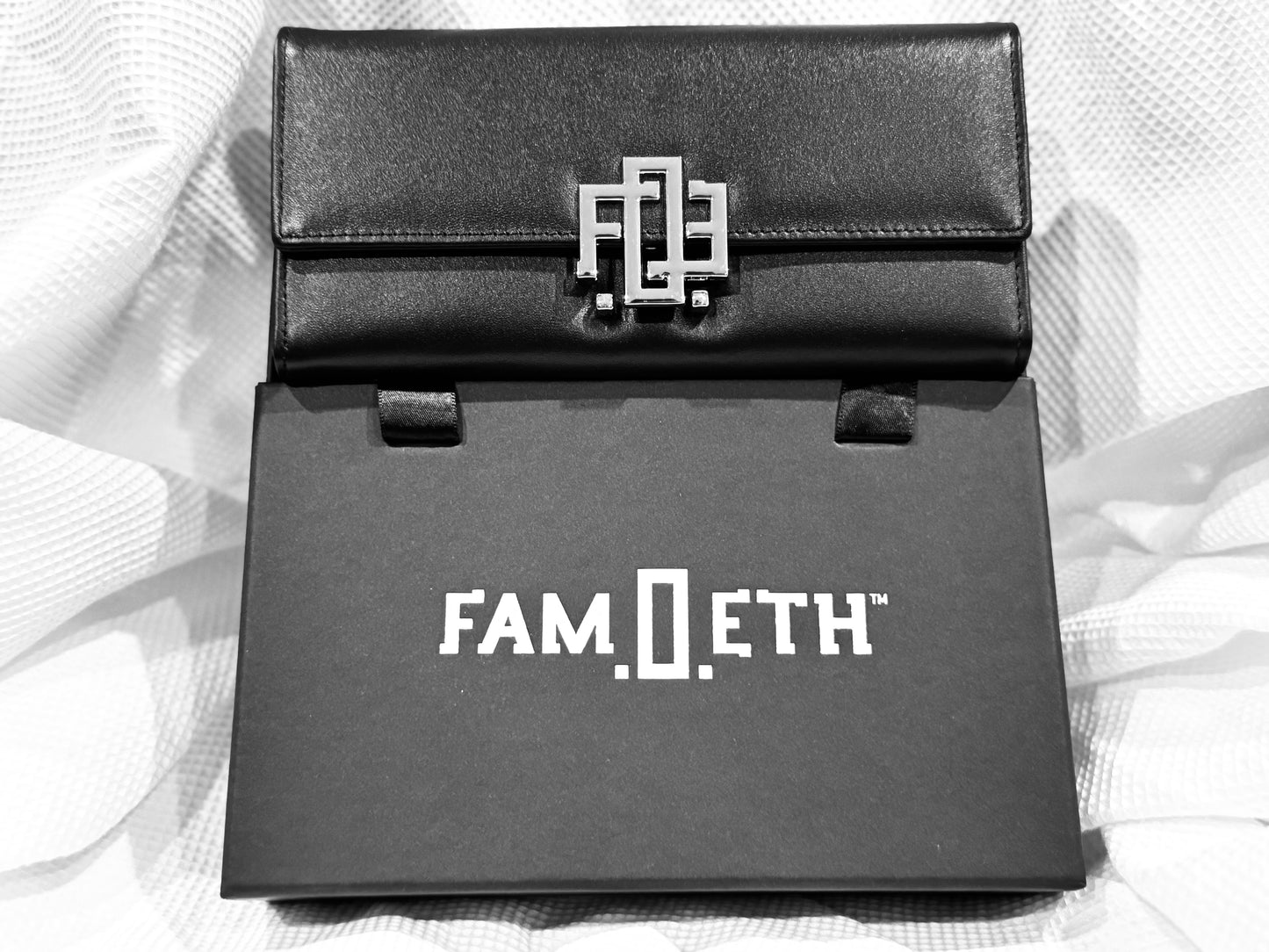 FAM.O.ETH™ Genuine Leather Clutch Purse