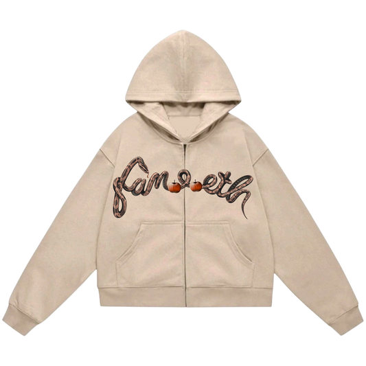 “Temptation” Zipper Hoodie                     ‼️Pre-Order‼️